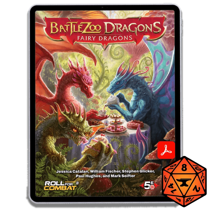 Battlezoo Dragons: Fairy Dragons PDF - D&D 5th Edition / PDF & Foundry VTT Module