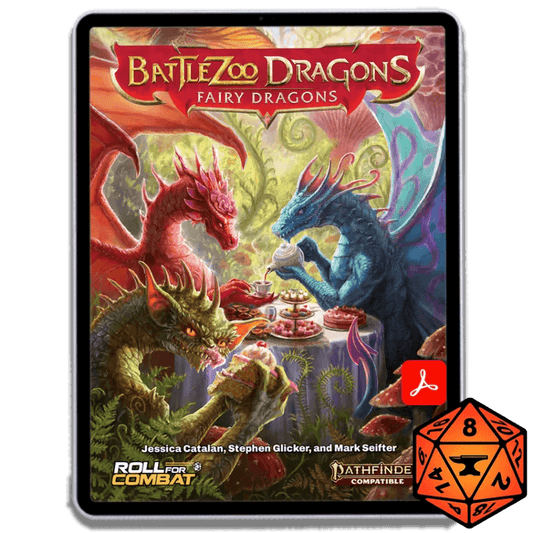 Battlezoo Dragons: Fairy Dragons for Foundry VTT - Pathfinder 2nd Edition / PDF & Foundry VTT Module