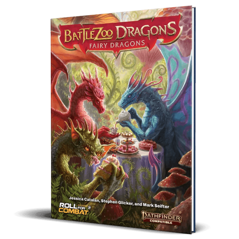 Battlezoo Dragons: Fairy Dragons Hardcover & PDF - Pathfinder 2nd Edition / Hardcover & PDF