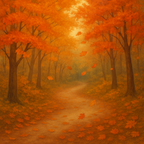 Falling Leaves Wax Melt