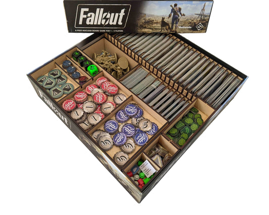 Fallout Board Game Organizer Insert - 