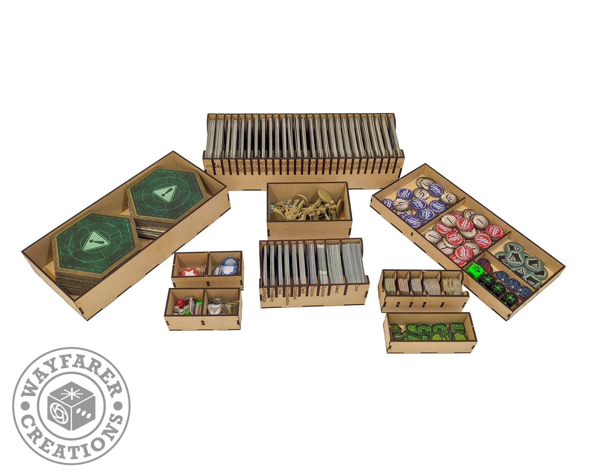 Fallout Board Game Organizer Insert - 