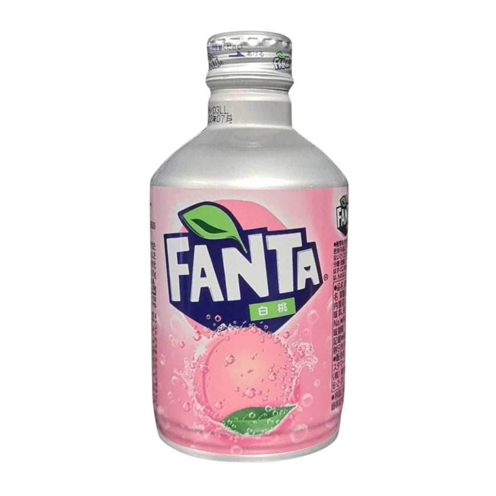 Fanta White Peach Aluminum Can (300ml) (Japan) - 