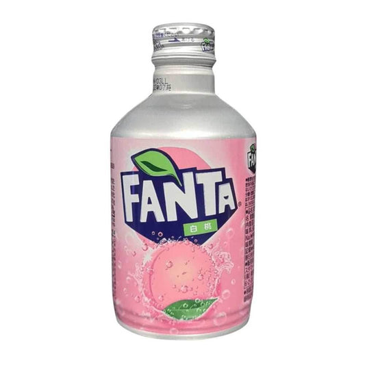 Fanta White Peach Aluminum Can (300ml) (Japan) - 