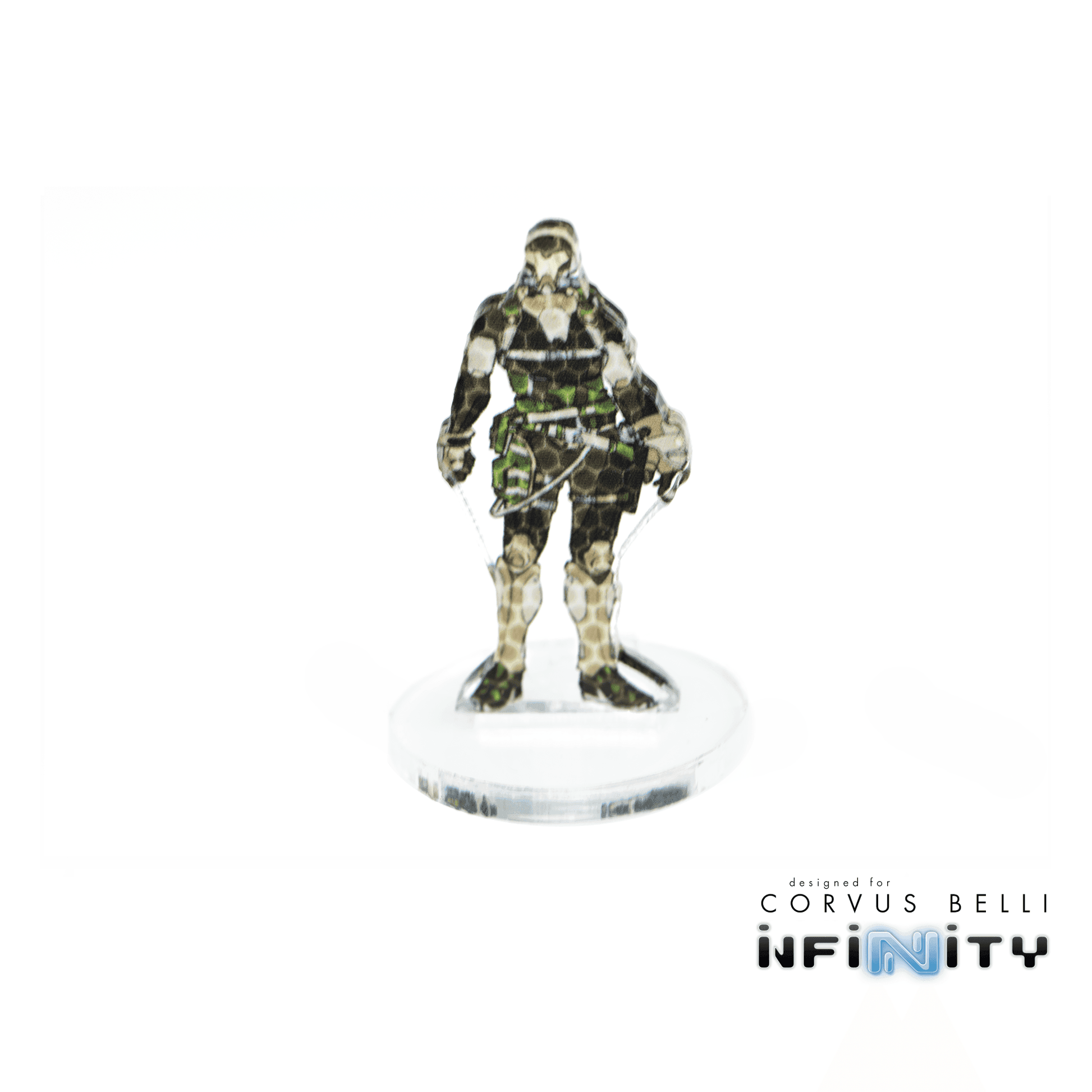 Infinity 3D Markers: Hassassin Farzan (25mm Camo -3) - A