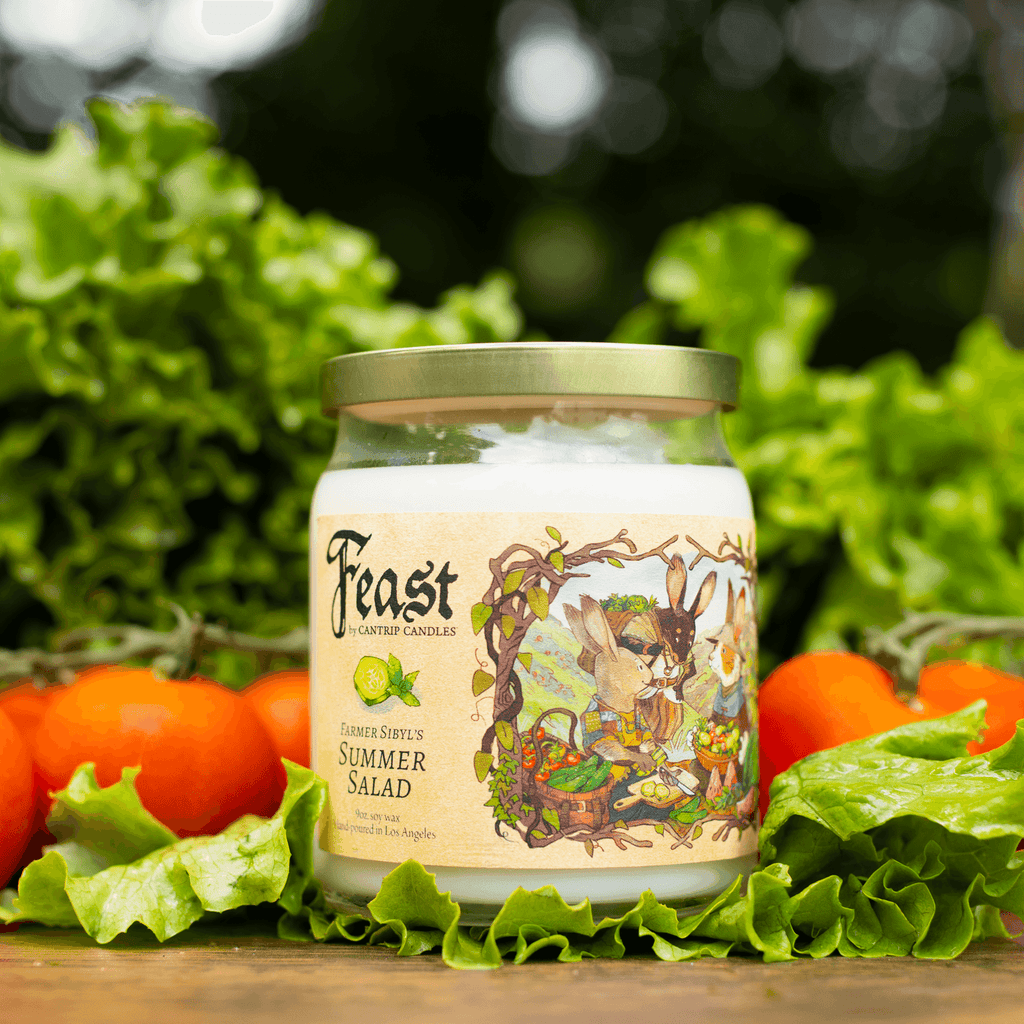 Feast by Cantrip Candles (9 oz) - Farmer Sibyl's Summer Salad