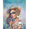 Wondrous Folk Coloring Book