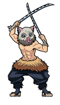 FiGPiN Demon Slayer: Inosuke Hashibara - 