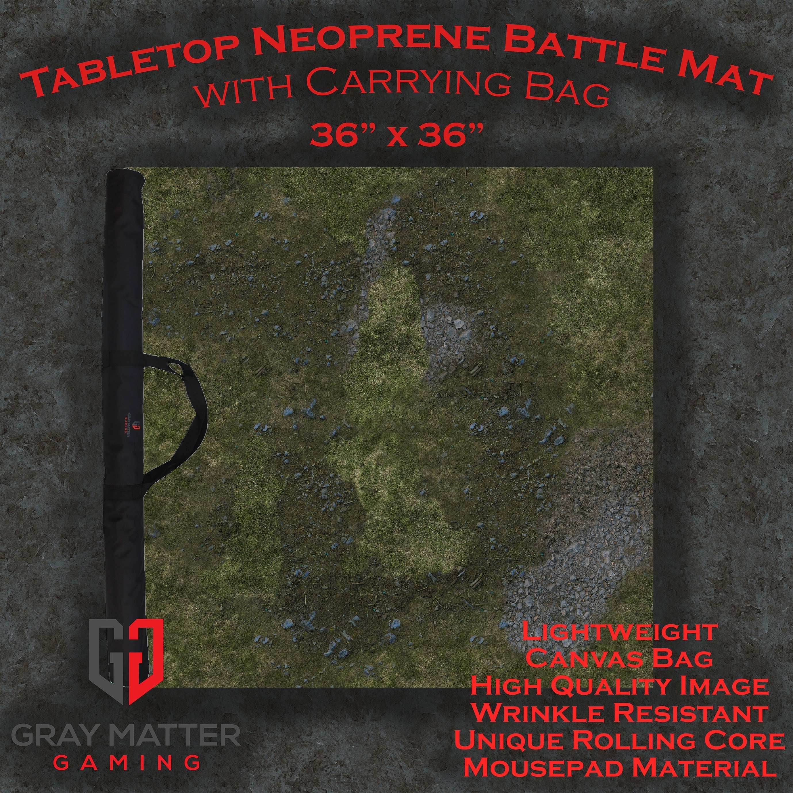Field of Battle - Neoprene Battle Mat with Bag - 36x36
