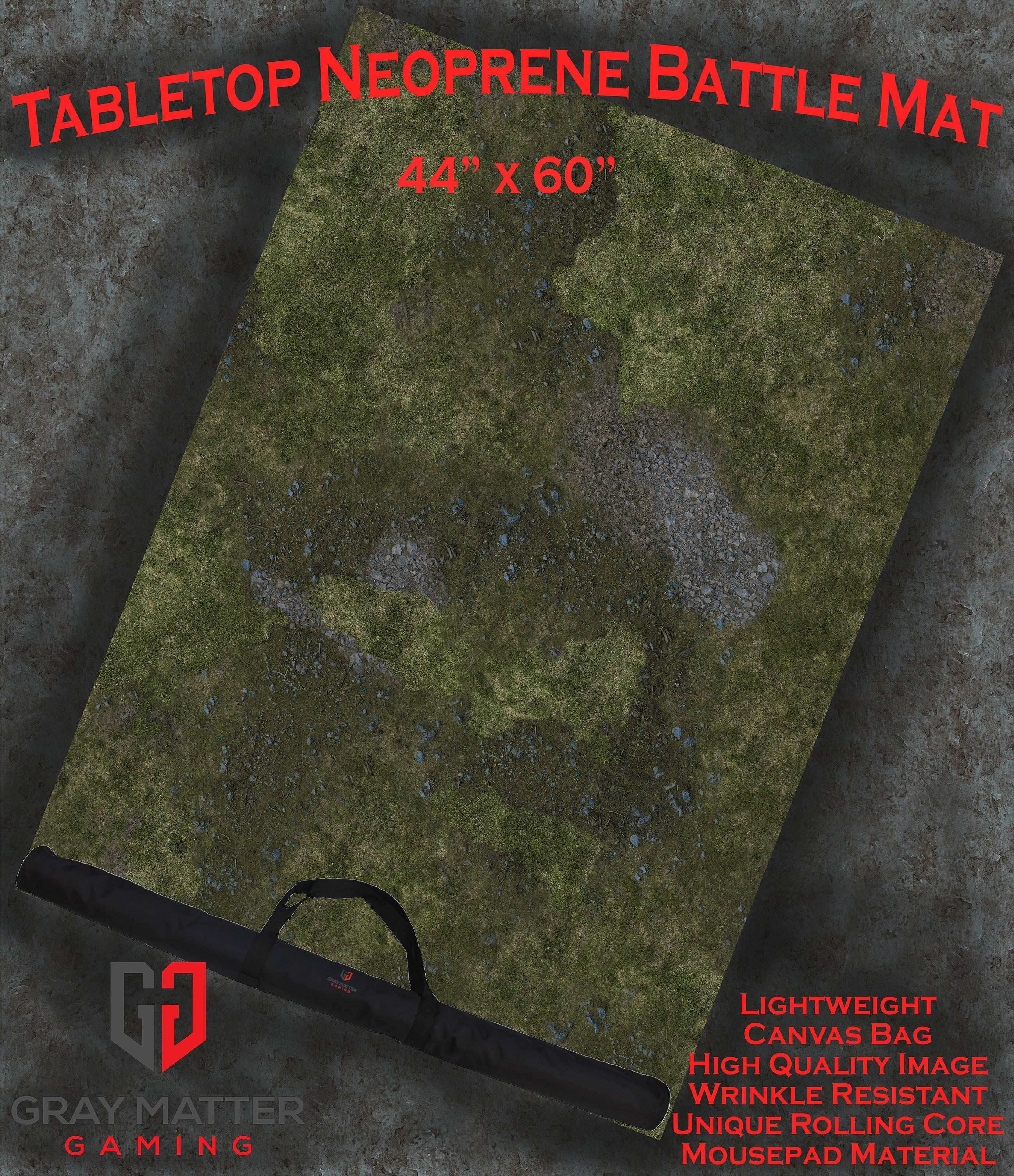 Field of Battle - Neoprene Battle Mat with Bag - 44x60