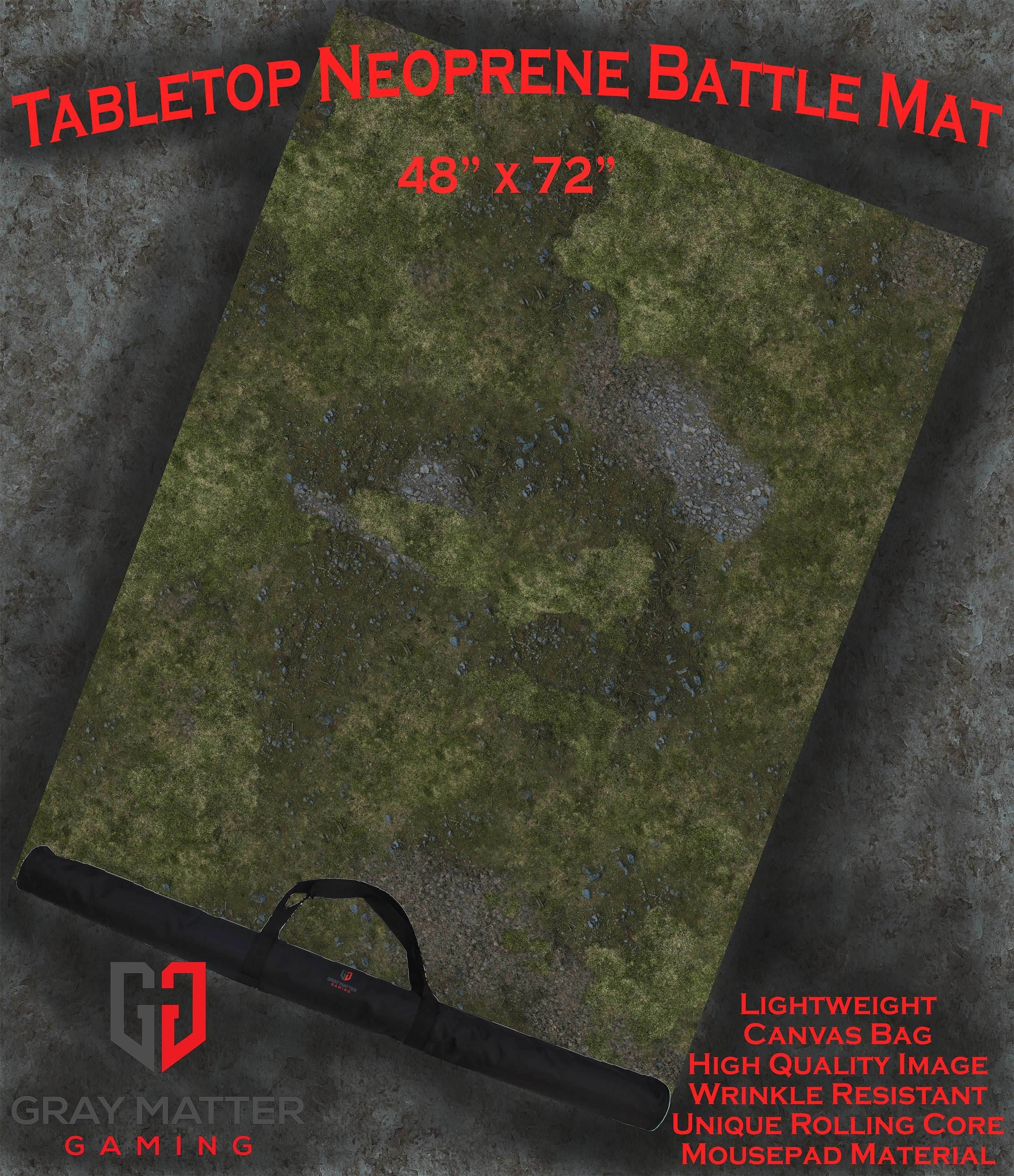 Field of Battle - Neoprene Battle Mat with Bag - 48x72
