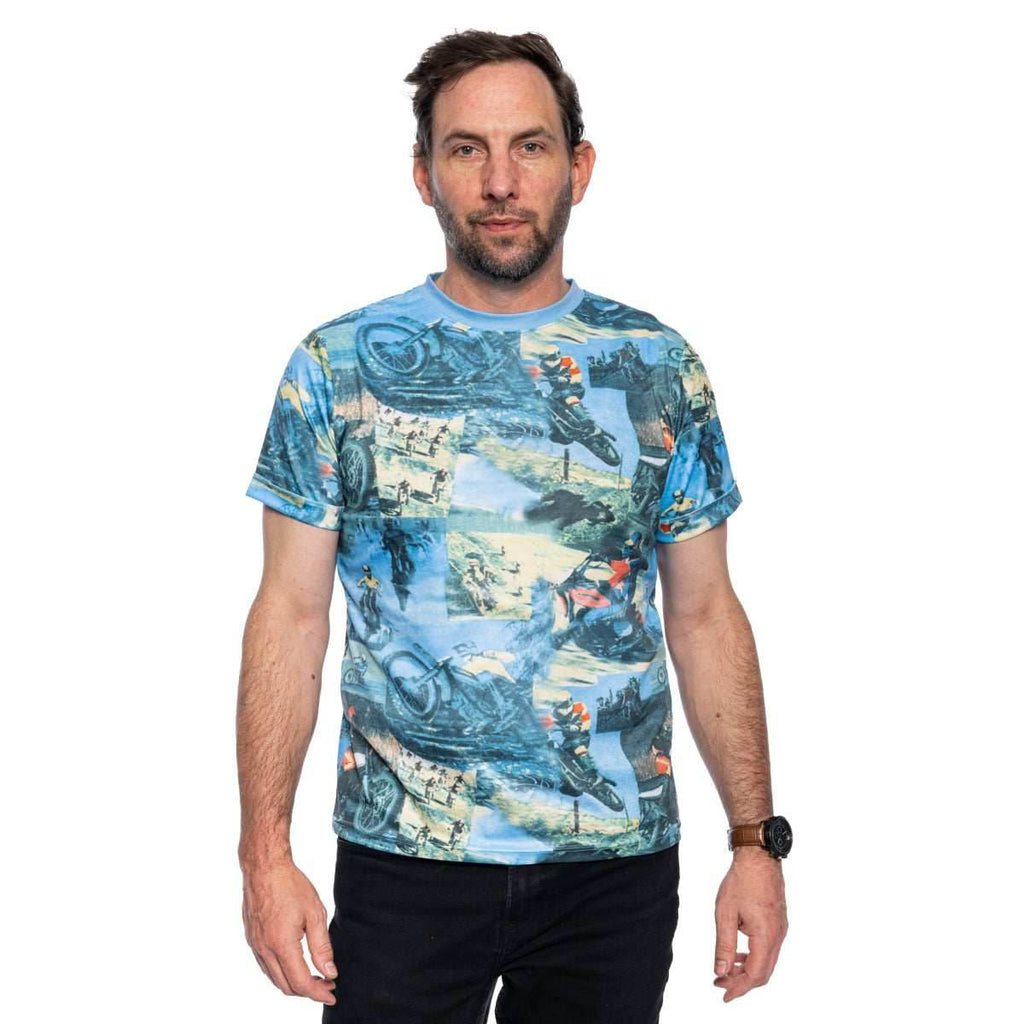 Fight Soap Tyler Blue Short Sleeve T-Shirt - S