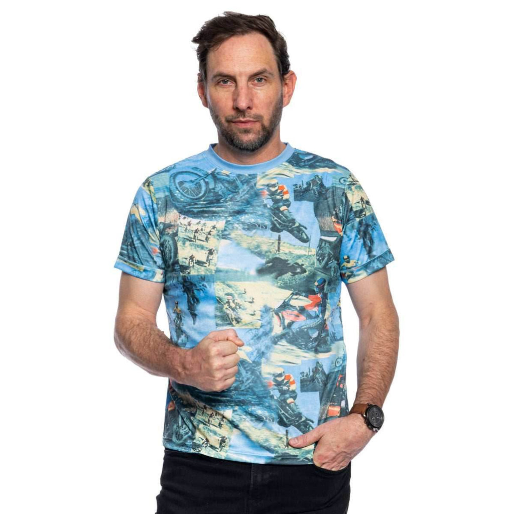 Fight Soap Tyler Blue Short Sleeve T-Shirt - S