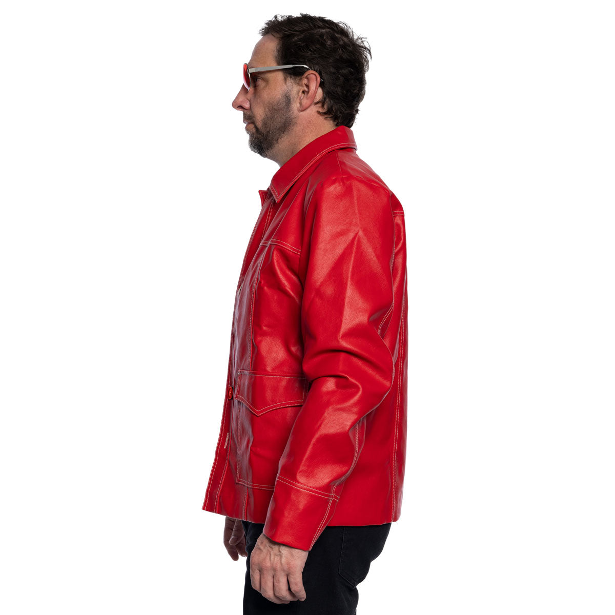 Fight Soap Tyler Leather Jacket Halloween Costume Fighter Cosplay