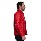 Fight Soap Tyler Leather Jacket Halloween Costume Fighter Cosplay
