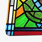 Stained Glass Dragon Slayer Playmat - Plain