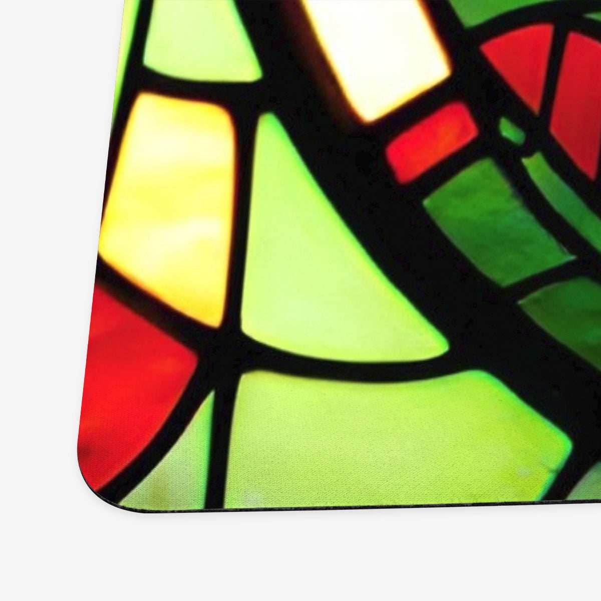 Two Dragon Stained Glass Playmat - Plain