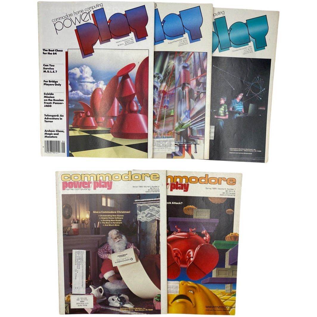 Commodore Power / Play Home Computing Magazine(s) 1983/1984 - 