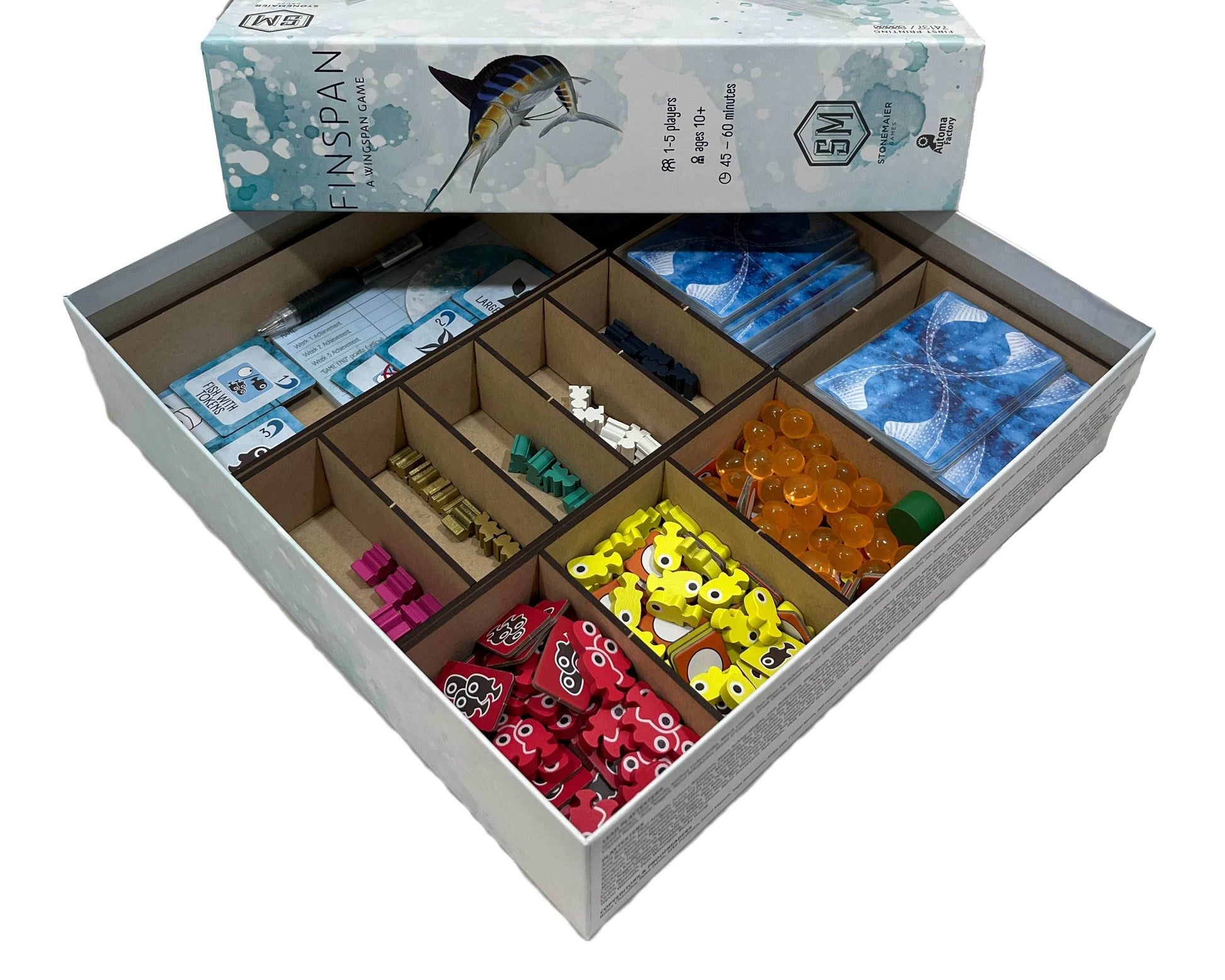 Finspan Board Game Organizer Insert - 