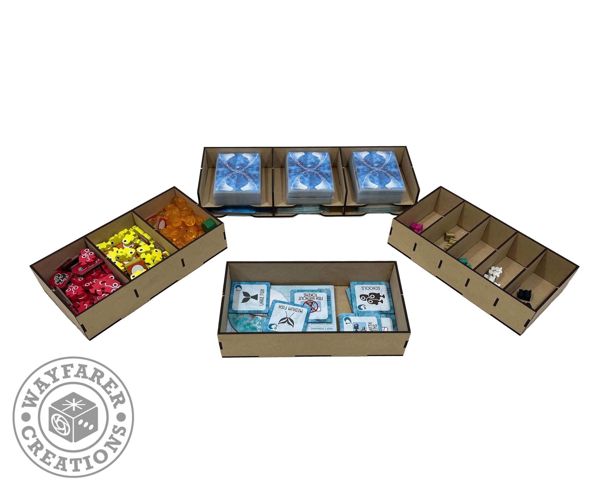 Finspan Board Game Organizer Insert - 