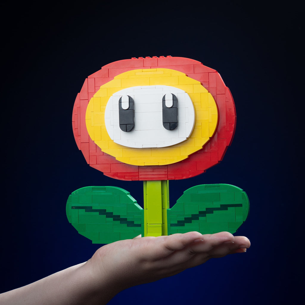 Life-Sized Fire Flower