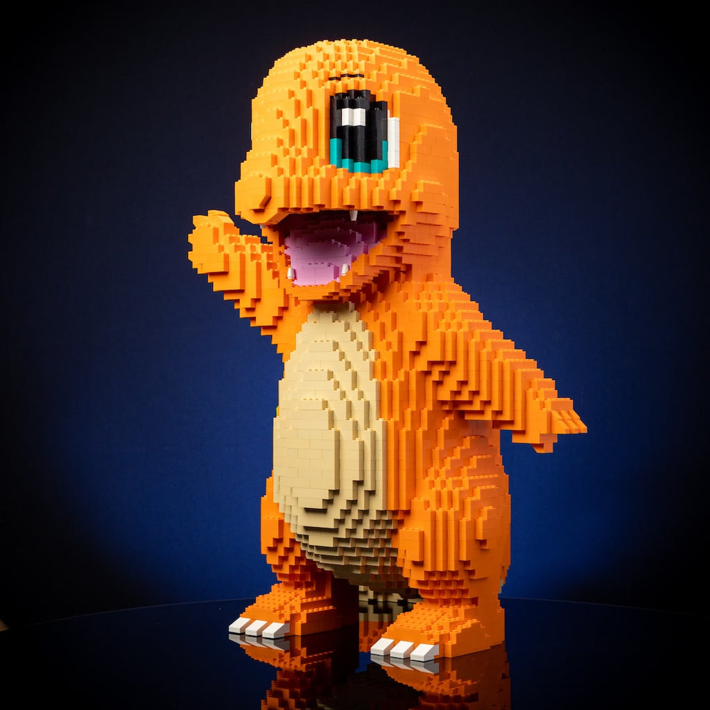 Life-Sized Fire Lizard
