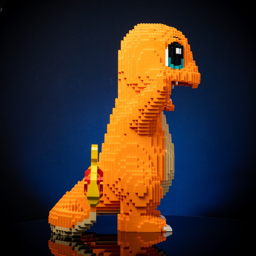 Life-Sized Fire Lizard