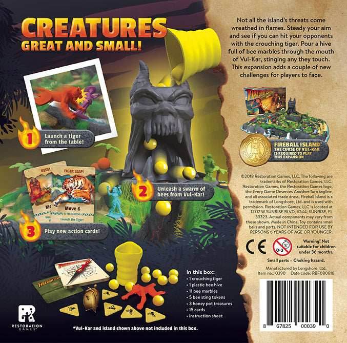 Fireball Island: Crouching Tiger, Hidden Bees Expansion - 