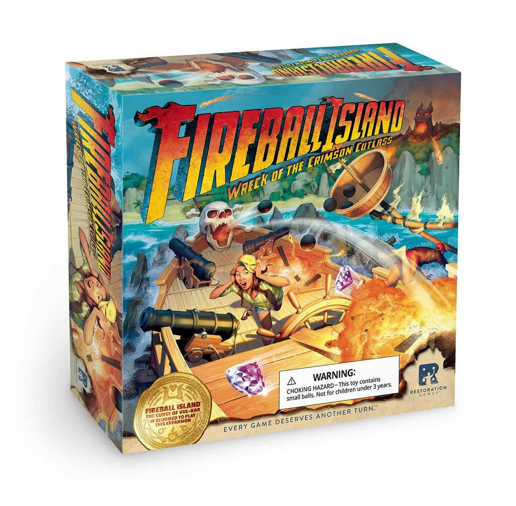Fireball Island: Wreck of the Crimson Cutlass Expansion - 