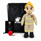 My HERO Daddy Doll Firefighter | Custom Recordable Plush