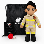 My HERO Daddy Doll Firefighter | Custom Recordable Plush