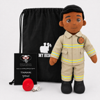 My HERO Daddy Doll Firefighter | Custom Recordable Plush