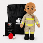 My HERO Daddy Doll Firefighter | Custom Recordable Plush
