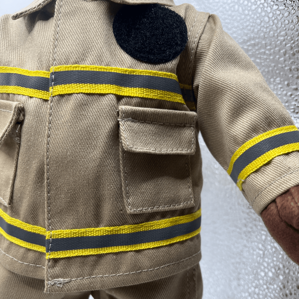 My HERO Daddy Doll Firefighter | Custom Recordable Plush