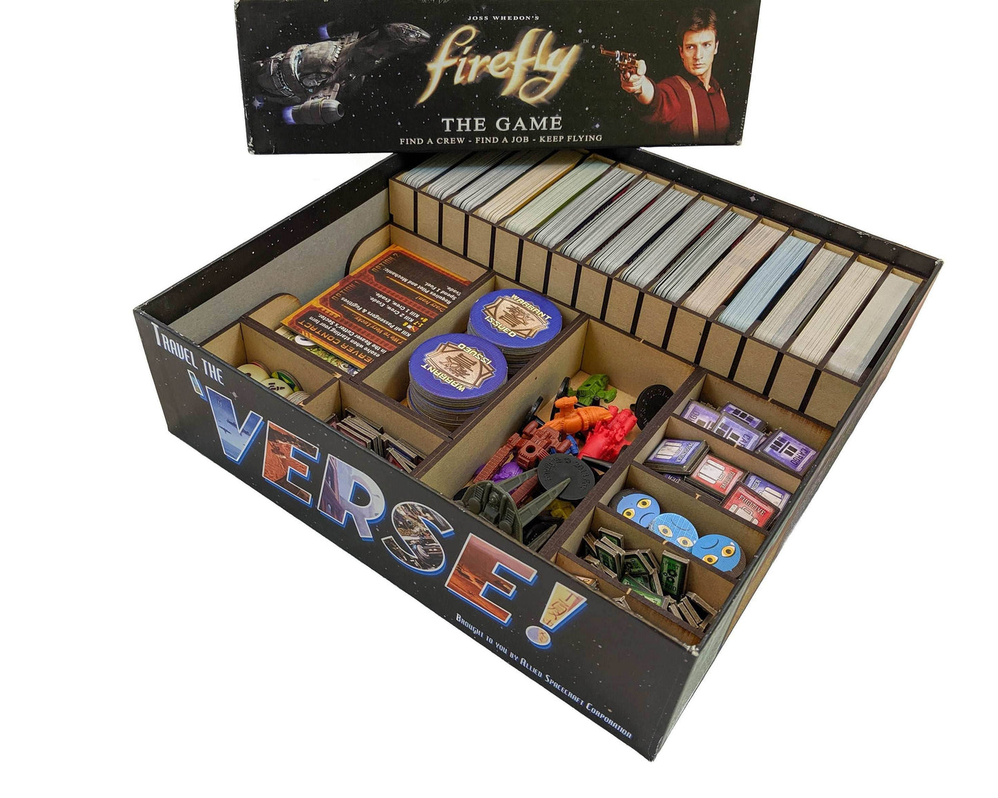 Firefly Board Game Organizer Insert - 
