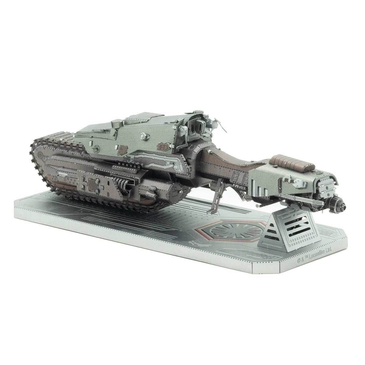 First Order Treadspeeder Star Wars 3D Steel Model Kit Metal Earth - 