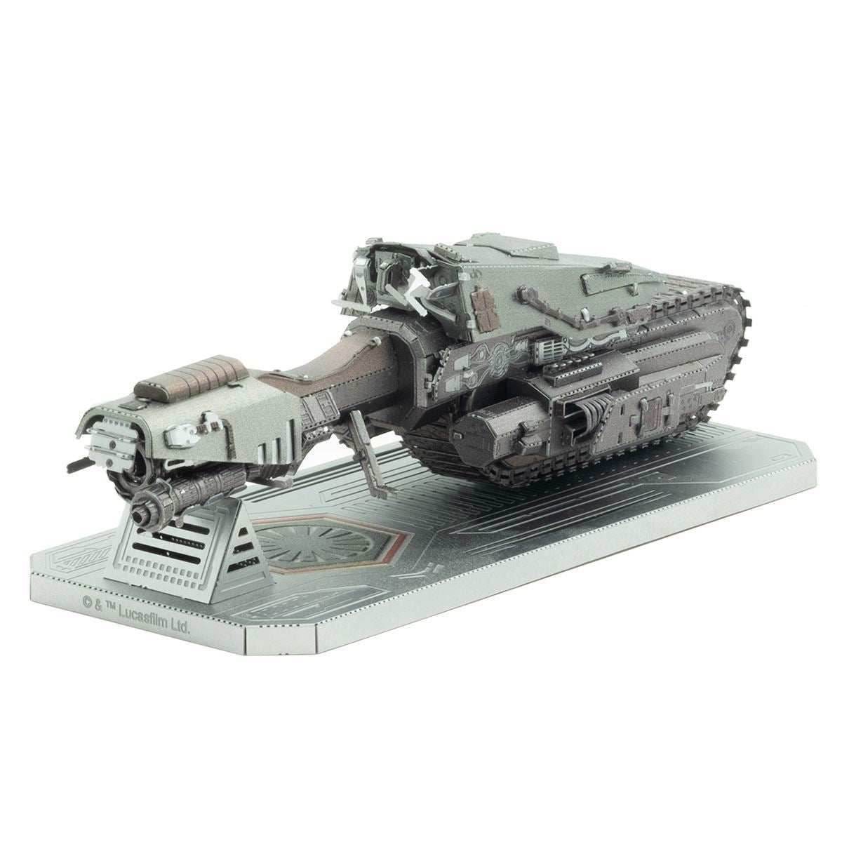 First Order Treadspeeder Star Wars 3D Steel Model Kit Metal Earth - 