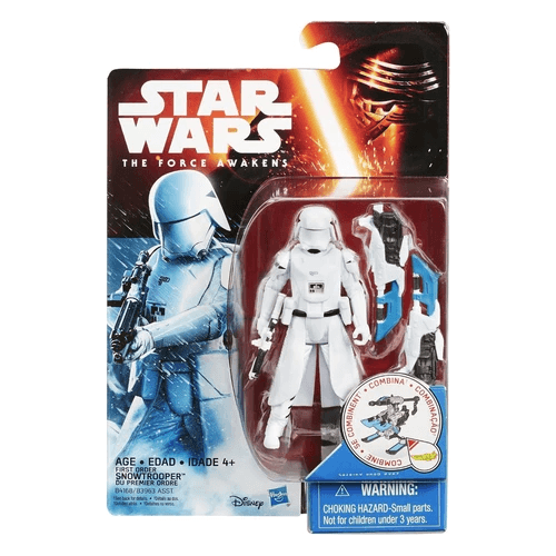 First Order Snowtrooper Star Wars the Force Awakens Forest Mission 3.75 Inch Figure - 