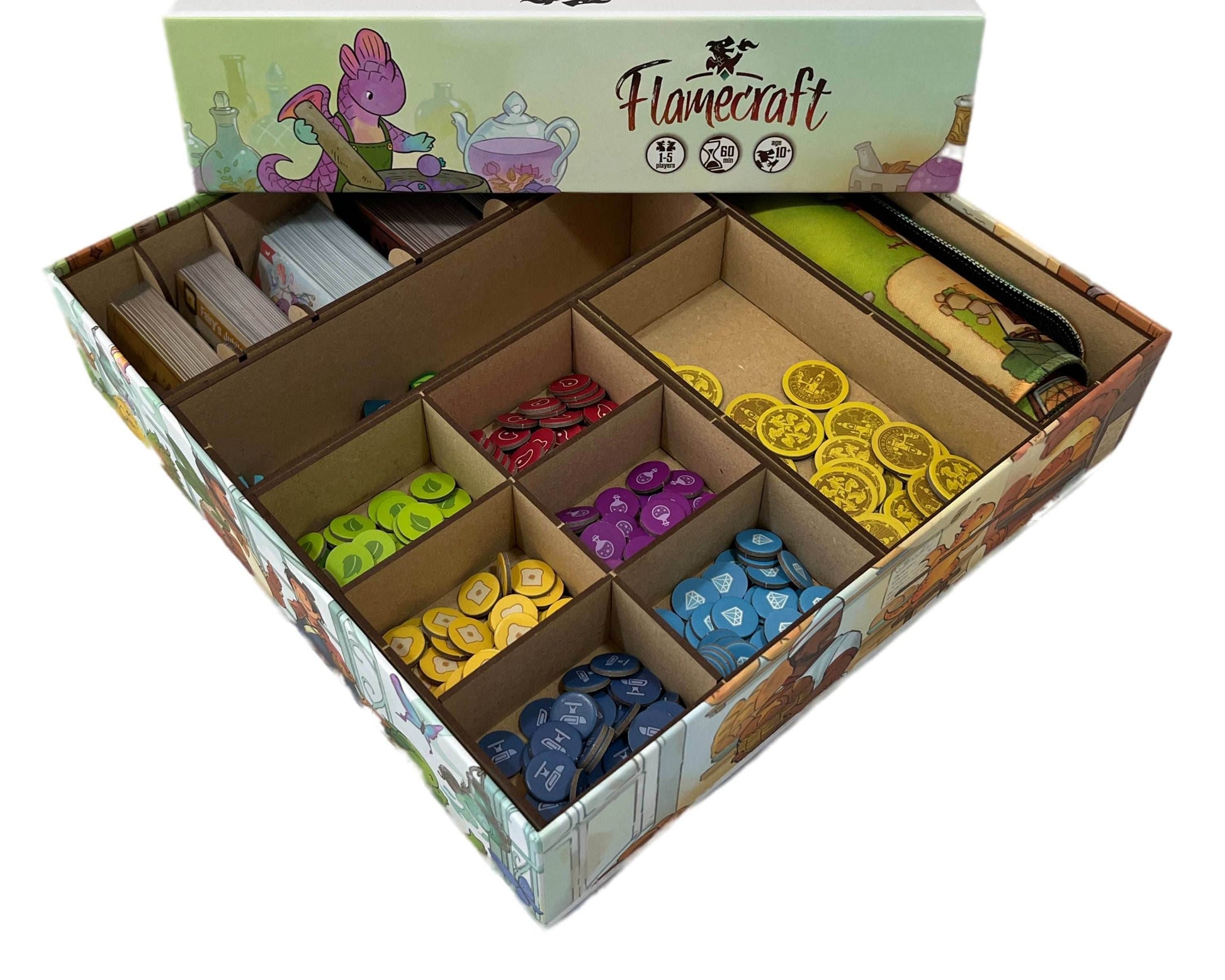 Flamecraft Board Game Organizer Insert - 