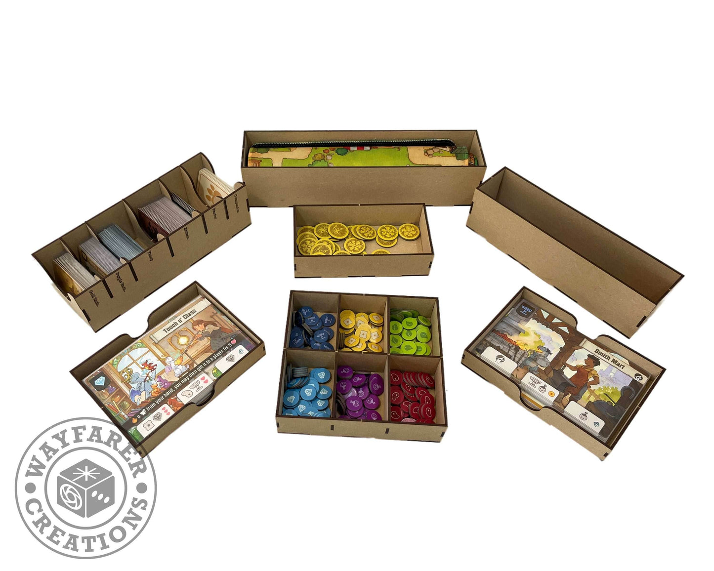 Flamecraft Board Game Organizer Insert - 