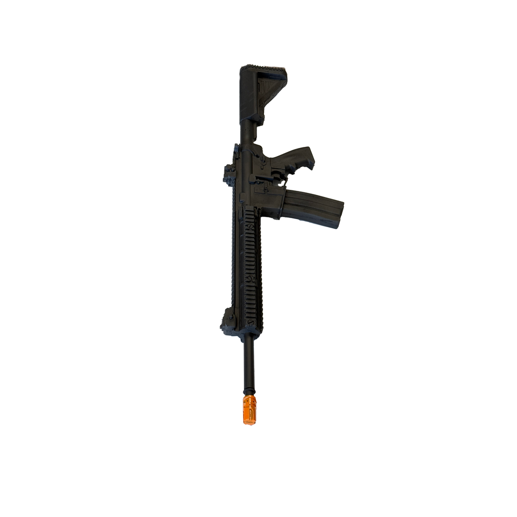 AR-15 Style Assault Rifle Inert Foam Prop Replica with Permanent Magazine
