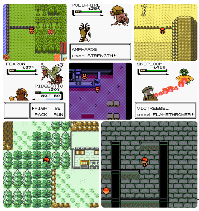 Pokemon Fool's Gold GBC Video Game Gameboy Color ROM Hack