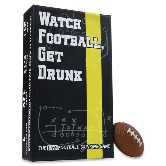 WATCH FOOTBALL, GET DRUNK - The Live Football Drinking Game - 