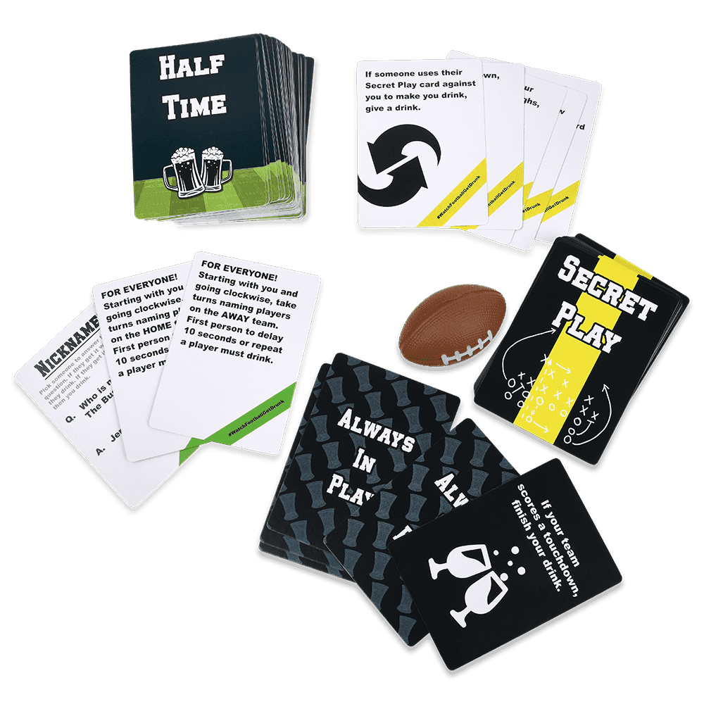 WATCH FOOTBALL, GET DRUNK - The Live Football Drinking Game - 