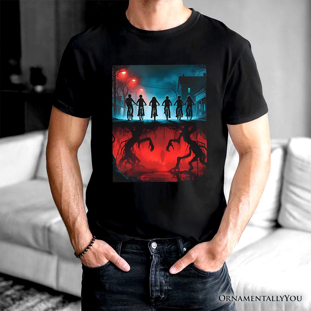 Upside Down Hell Under Earth Vintage T-Shirt, Pop Culture Classic