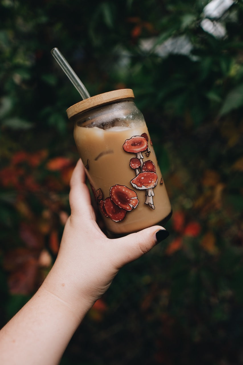 Toadstool Ring Glass