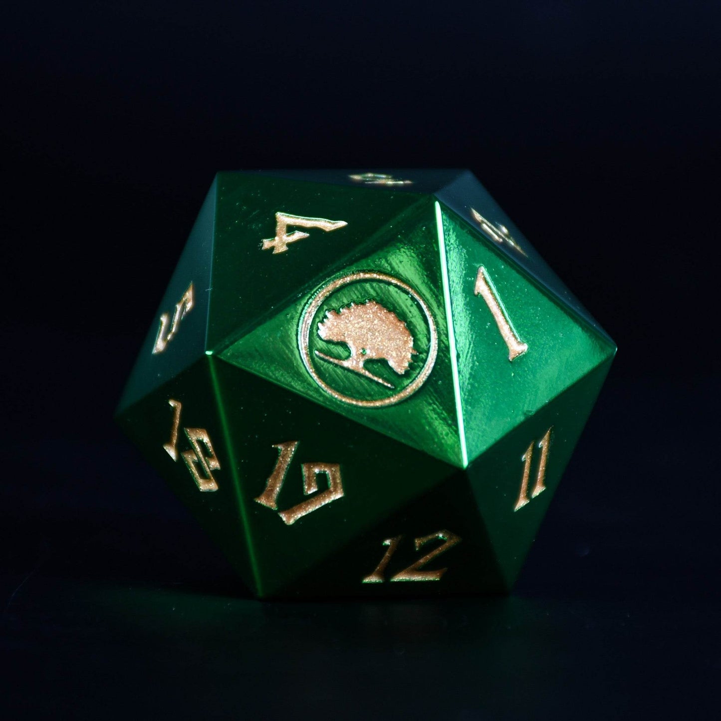 Forest Mana Spindown Metal D20 - 
