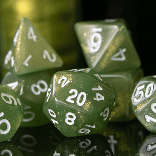 Forest Sprite Acrylic Dice Set - 