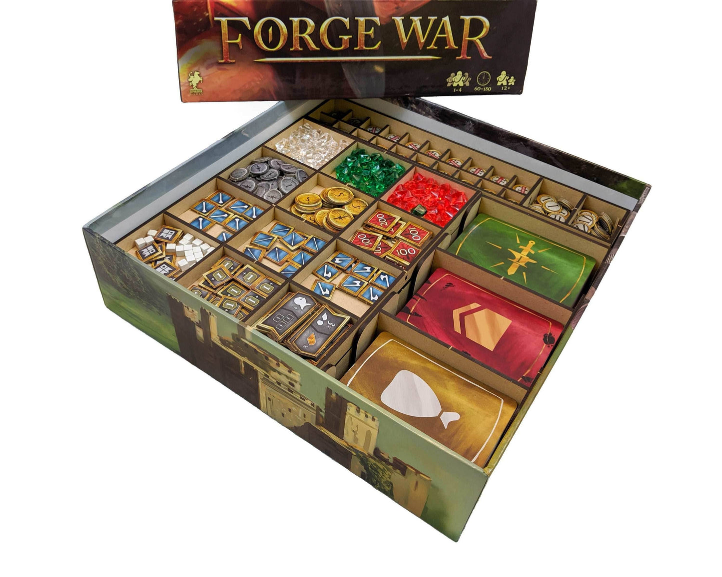 Forge War Board Game Organizer Insert - 
