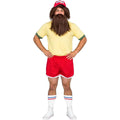 Forrest Gump Costume Bubba and The Running Man Deluxe Sets for Halloween Cosplay - S